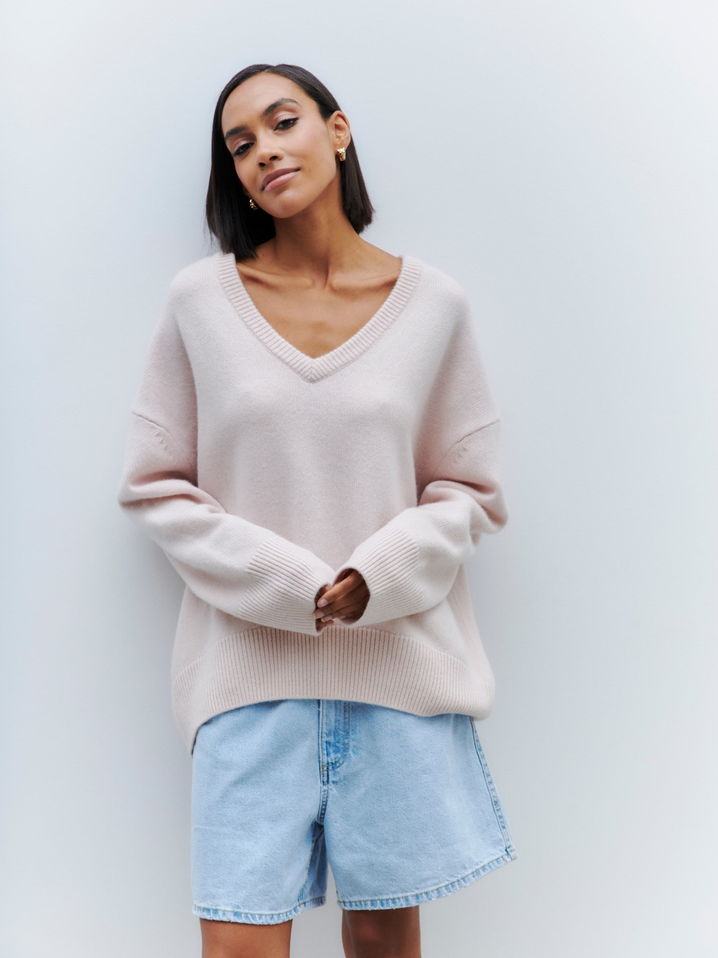 pale pinkish gray