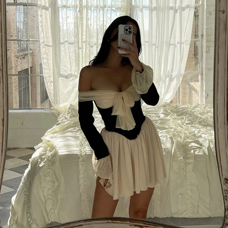One-Shoulder Sexy Mini Dress