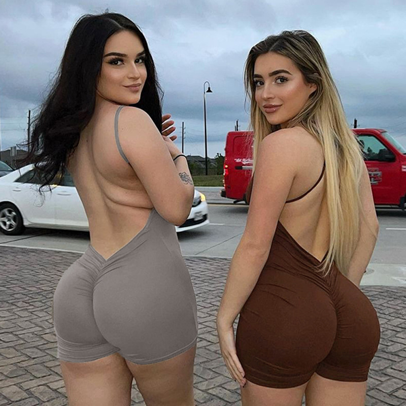 Slim Fit Sports Jumpsuit