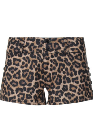 Leopard print short