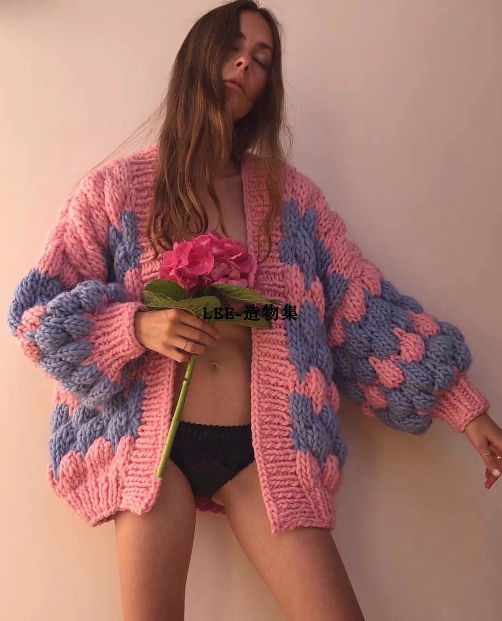 Blue pink