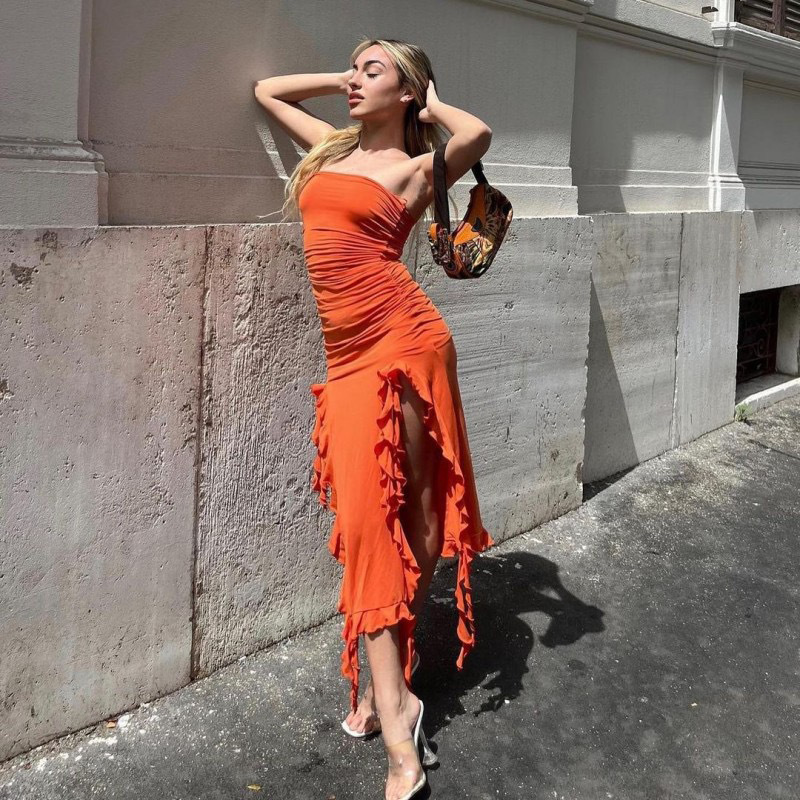 One Shoulder Jellyfish Dress