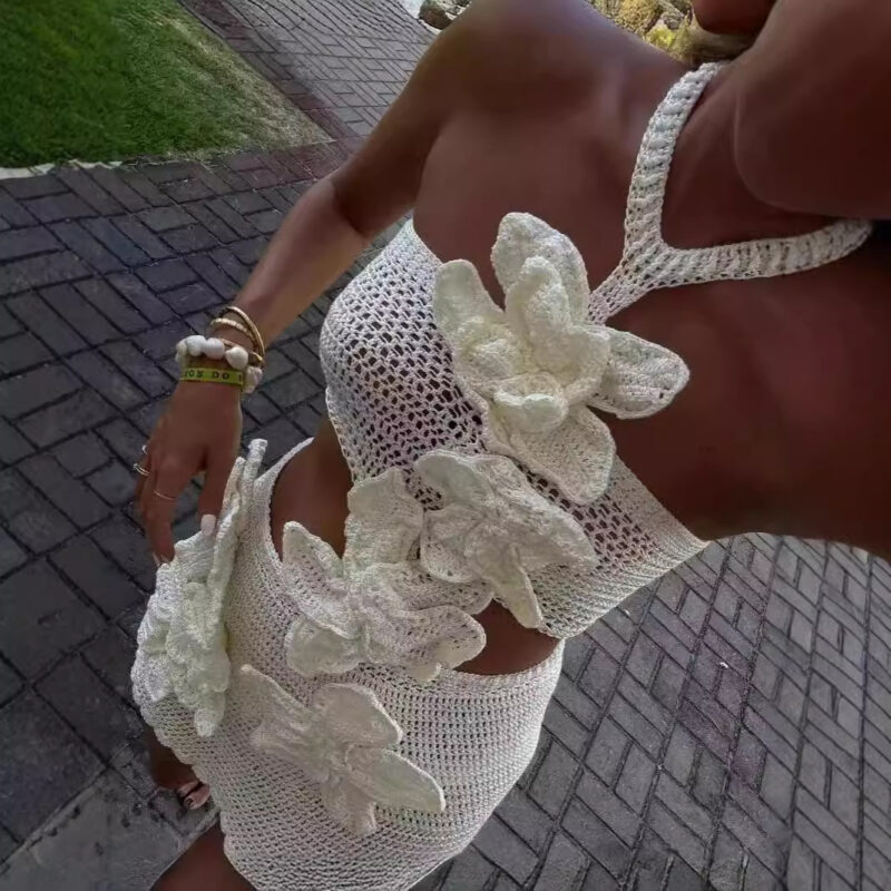 Halter Cutout Cocktail Dress