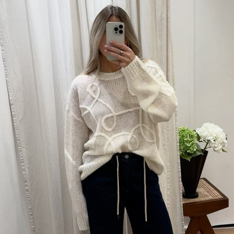 Mohair Pullover Sweater