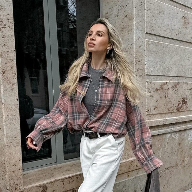 Classic Plaid Flannel Shirt | Cozy Casual Long Sleeve Shirt