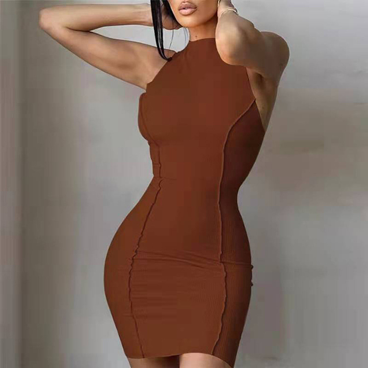 Sleeveless Slim Fit Dress