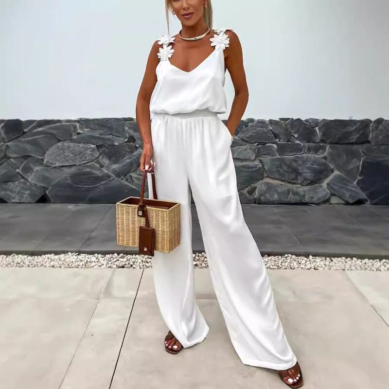Sleeveless Loose Bodysuit Jumpsuit