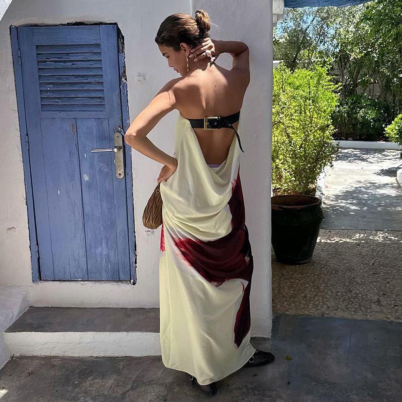 Floral Off Shoulder Maxi Dress