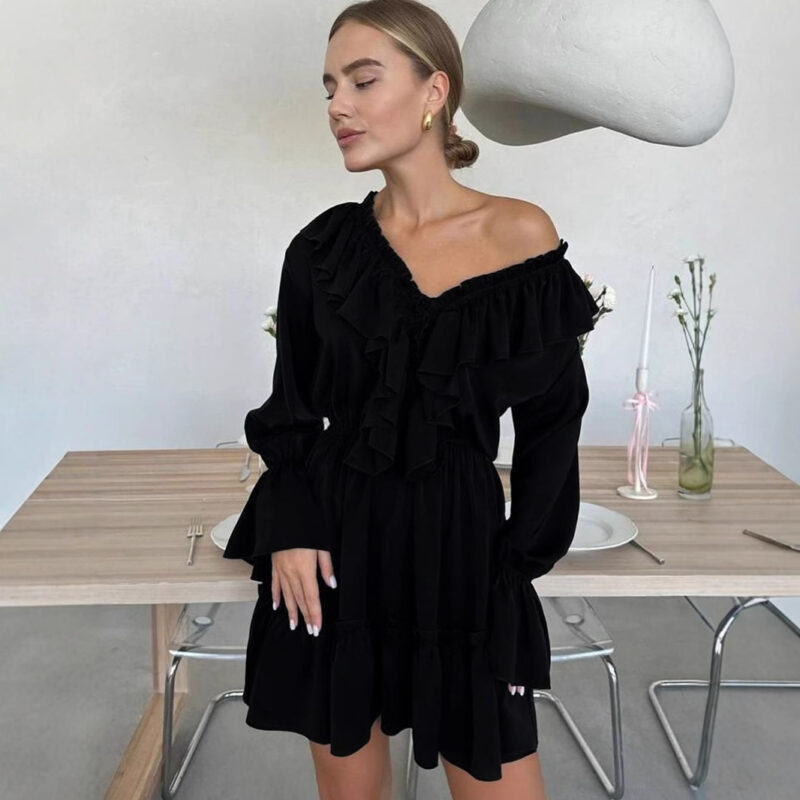 Basic Flounce Dress
