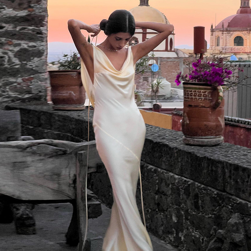Backless Slim Sexy Dress