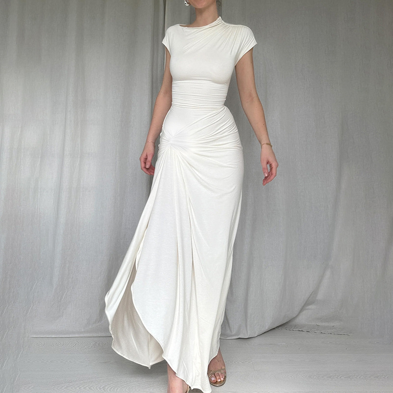 Twisted Waist Maxi Dress