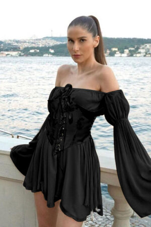black suit
