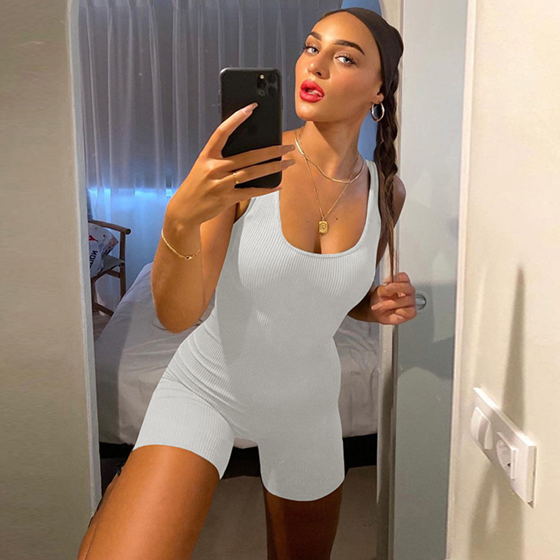 Backless Slim Jumpsuit