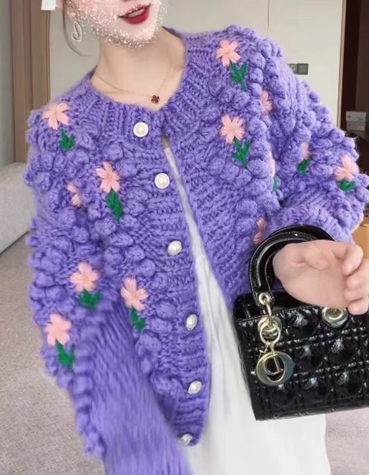 Sweater Flower TOPS